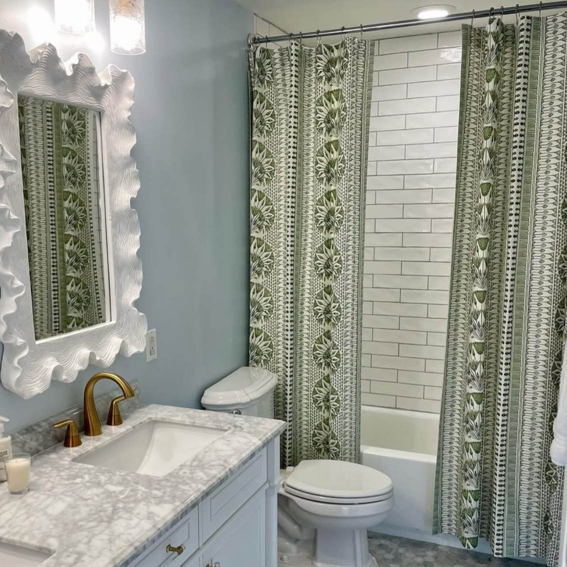 School of Soft Goods: What's with those Split Shower Curtains?