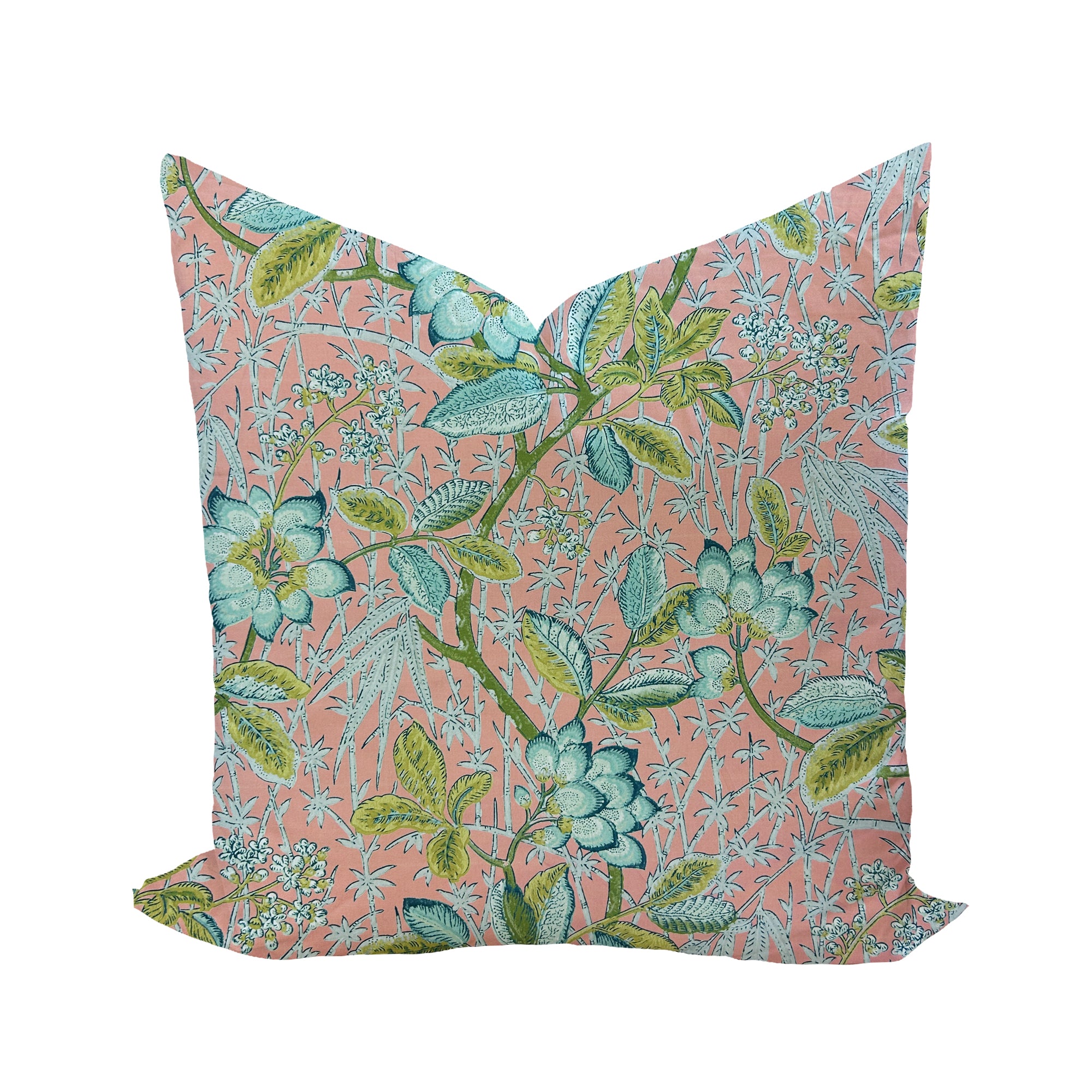 Abigail Pillow Cover in Coral-WWH