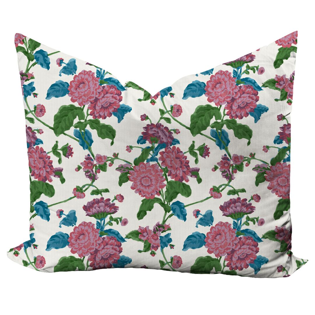 Britain Pillow Cover in Lipstick-WWH2