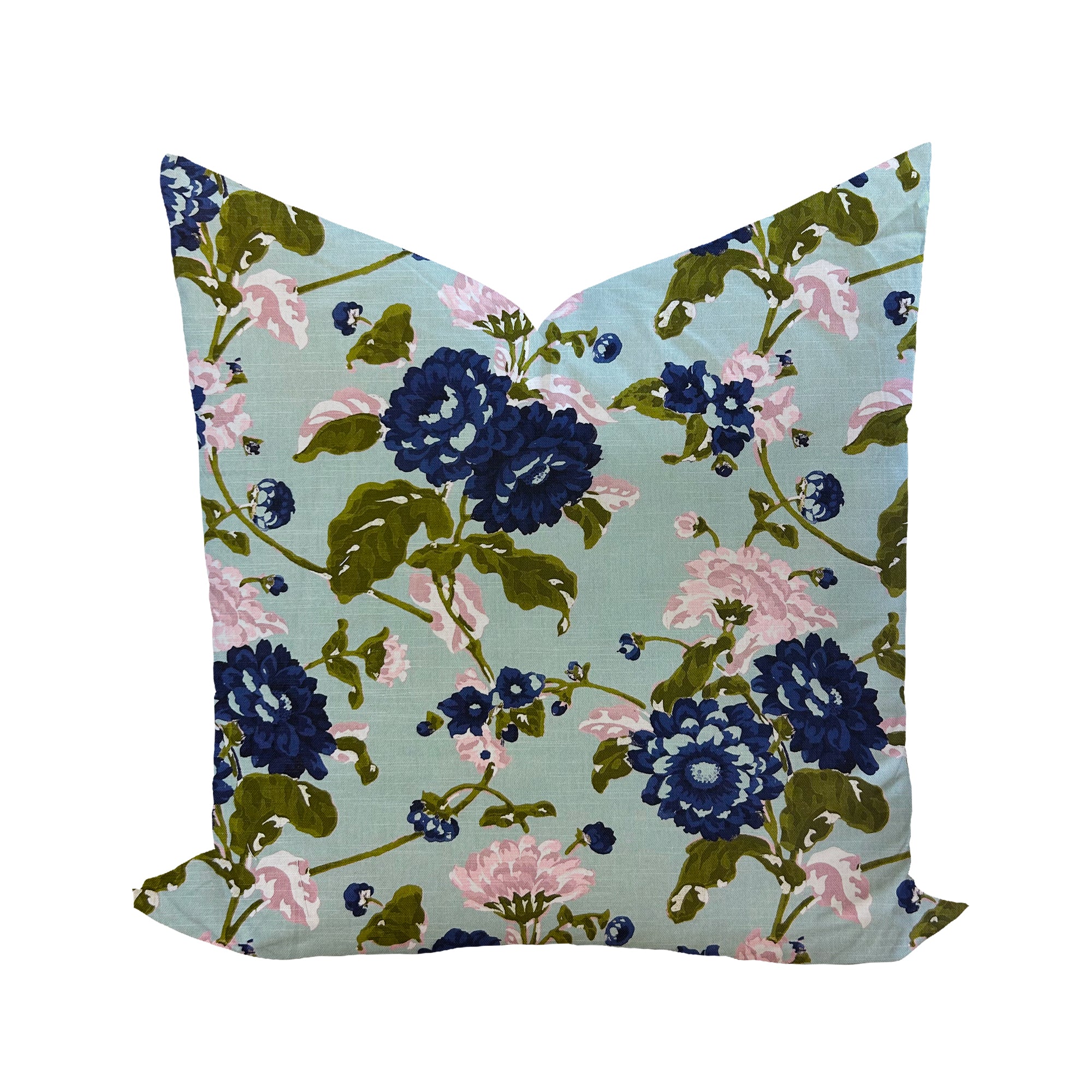 Britain Pillow Cover in Seafoam-WWH