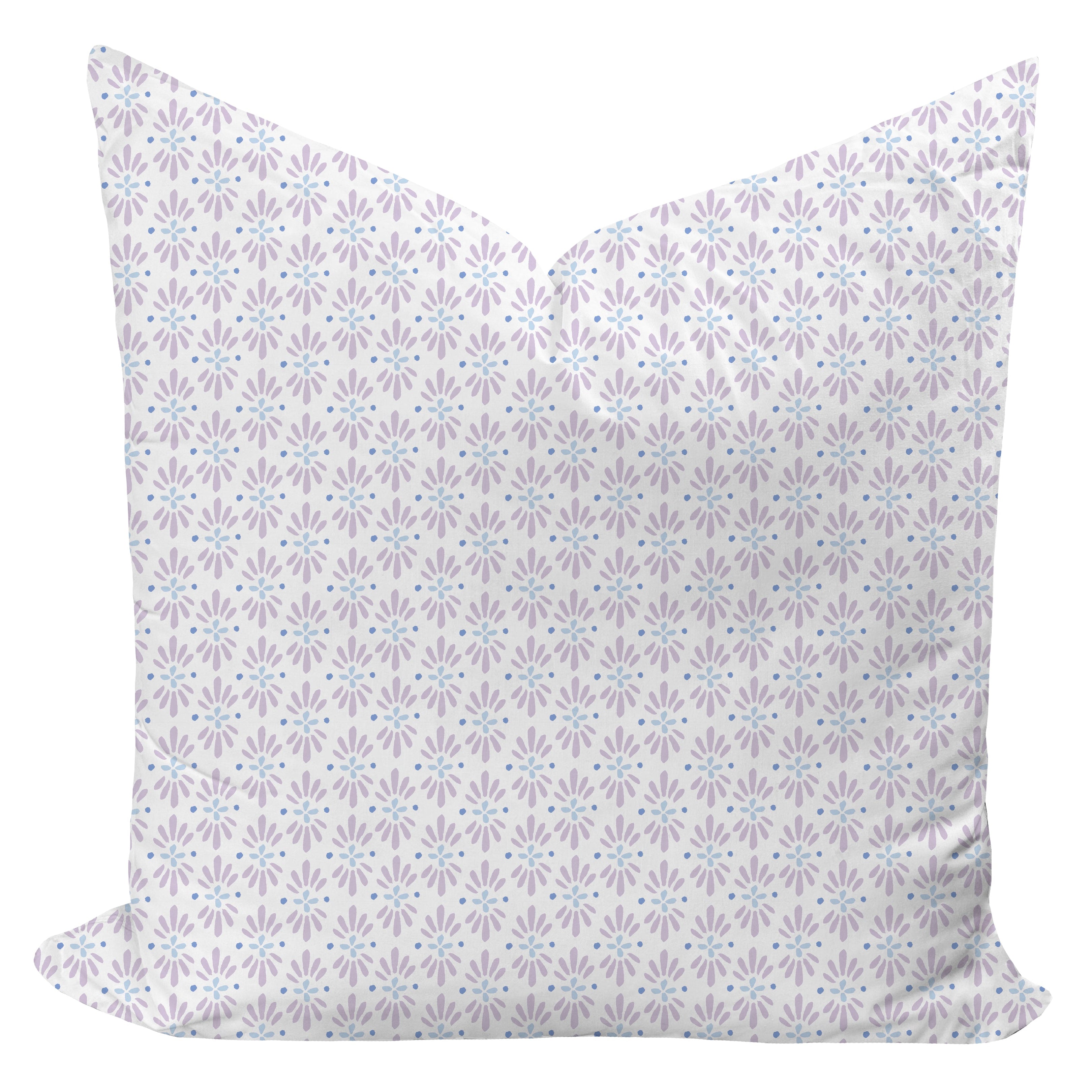 Betts in Lilac by Camilla Moss Pillow Cover