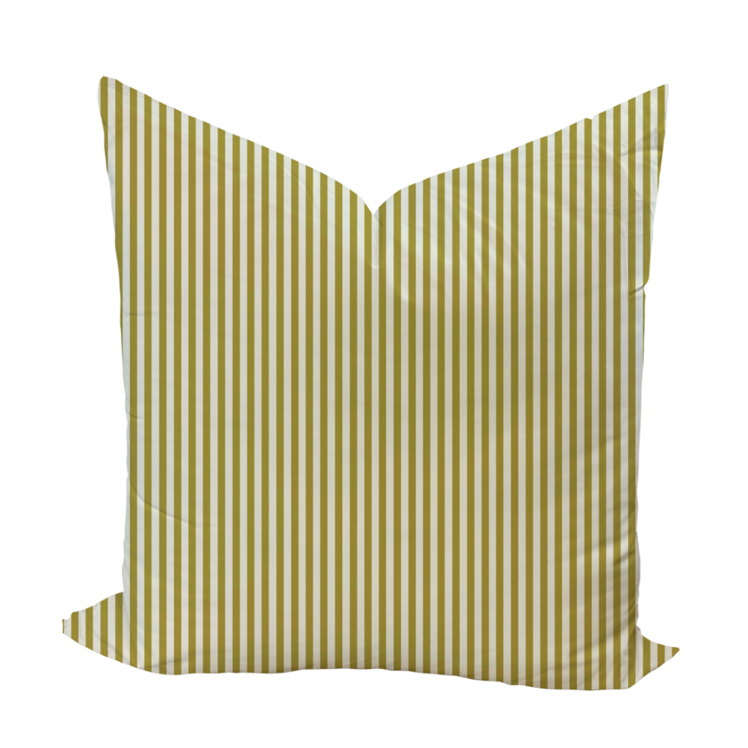 Carlisle Stripe Pillow Cover in Dijon-WWH