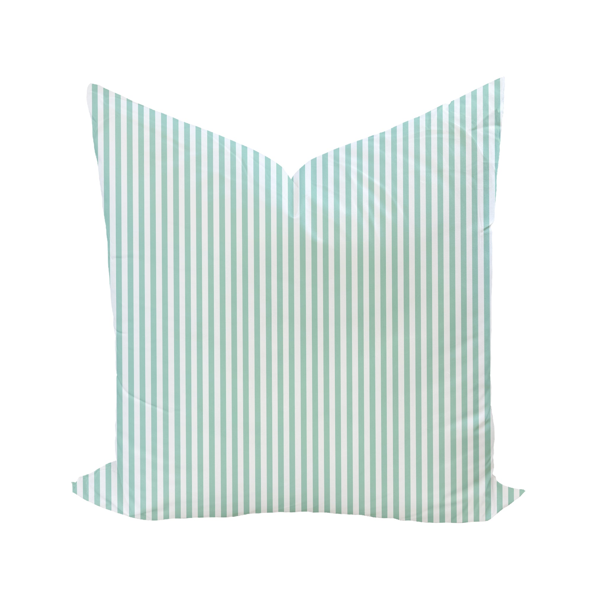 Carlisle Stripe Pillow Cover in Seafoam-WWH