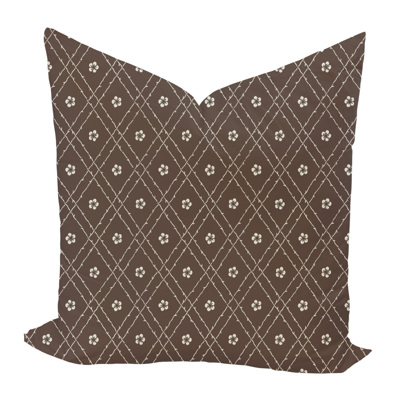 Emily Pillow Cover in Pluff Reverse-WWH