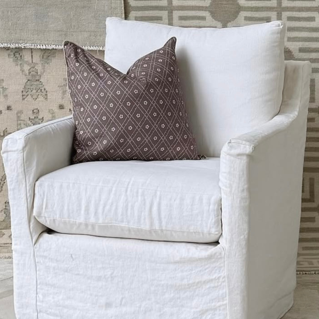 Emily Pillow Cover in Pluff Reverse-WWH2