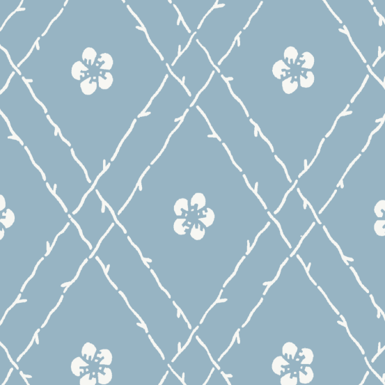 Emily Pillow Cover in Rain Reverse-WWH2