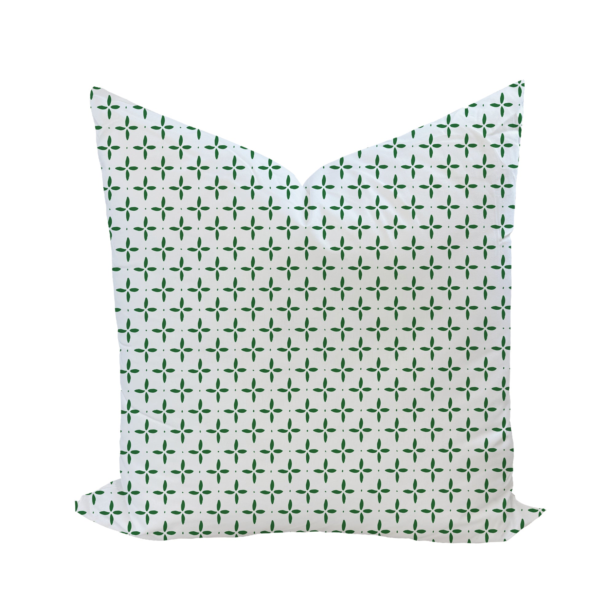 Folly Star Pillow Cover in Emerald-WWH