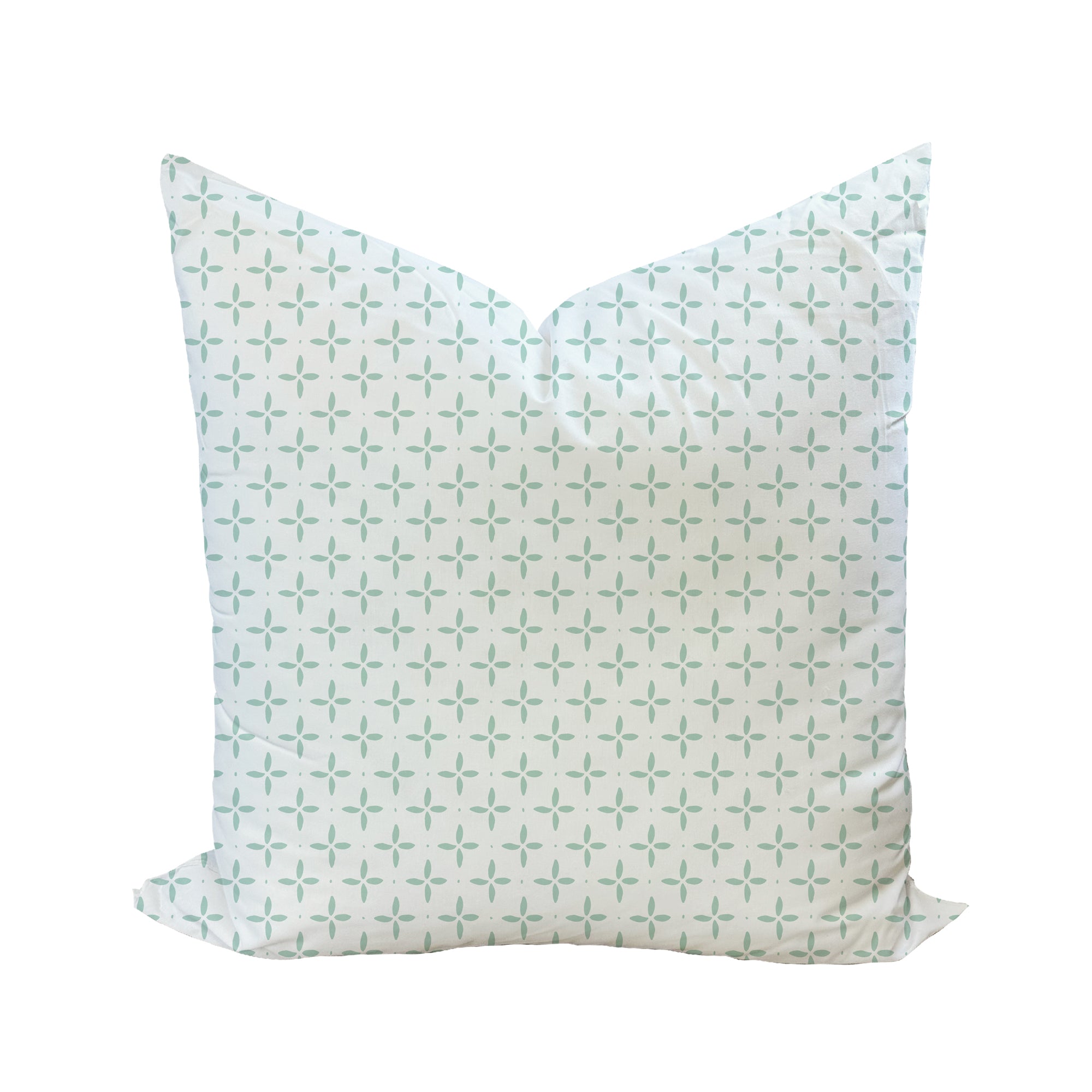 Folly Star Pillow Cover in Seafoam-WWH