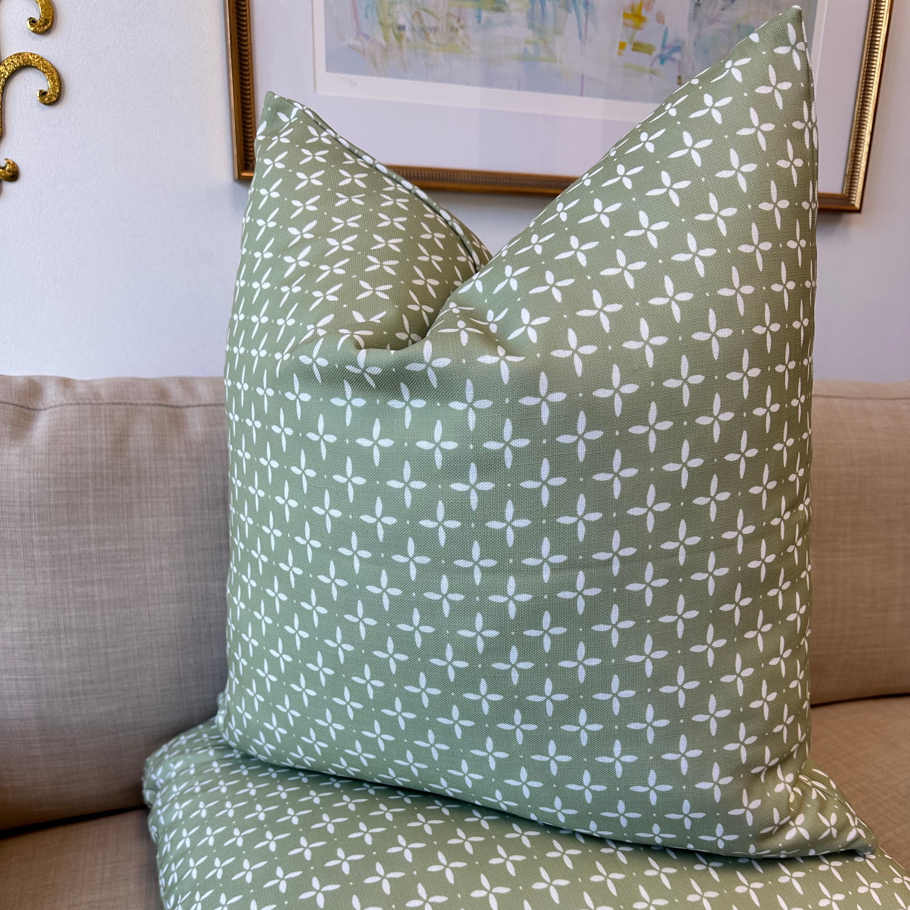 Folly Star Reverse Pillow Cover in Eloise-WWH3