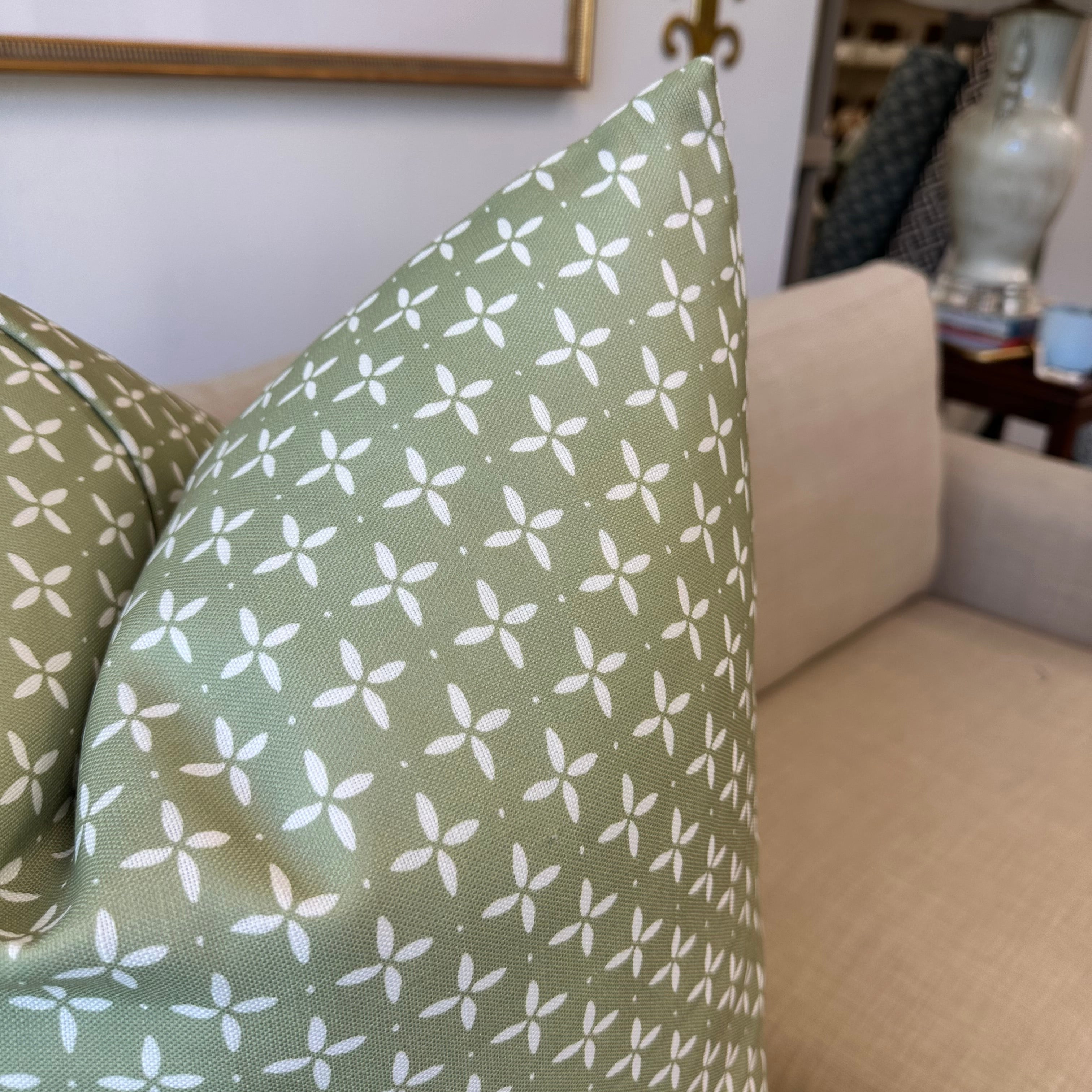 Folly Star Reverse Pillow Cover in Eloise-WWH5