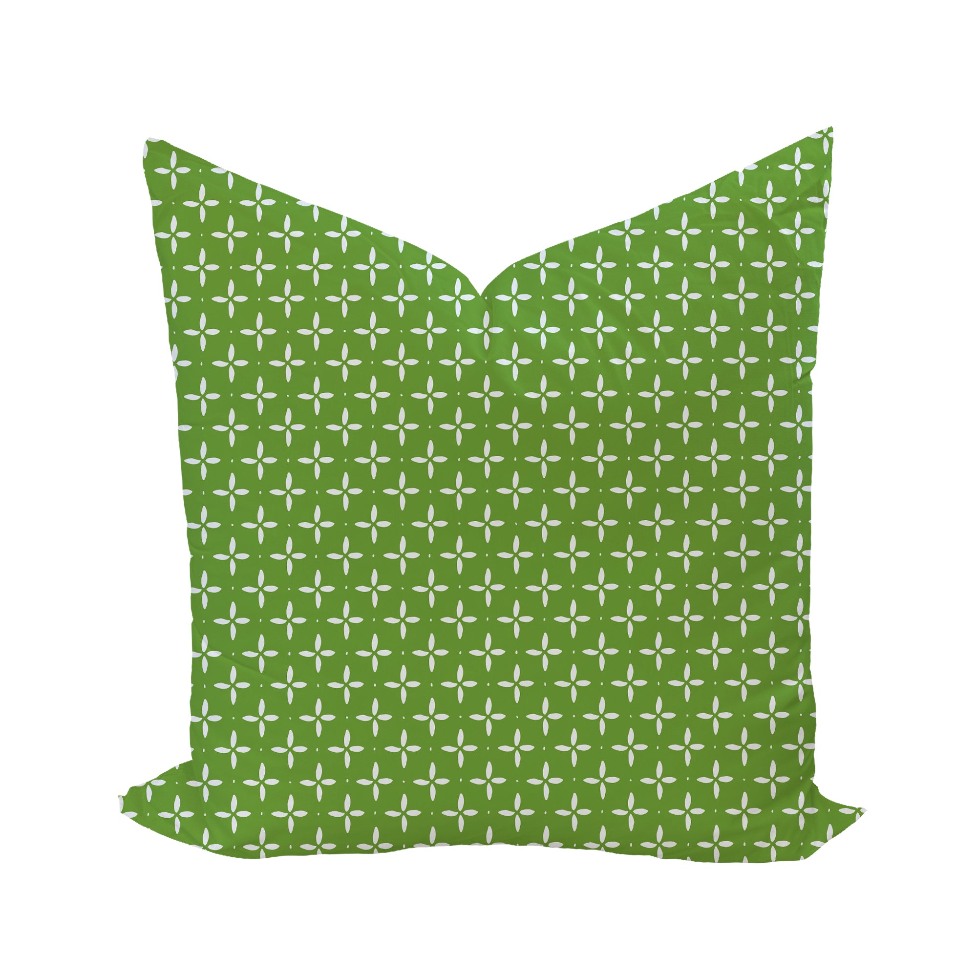 Folly Star Reverse Pillow Cover in Moss-WWH