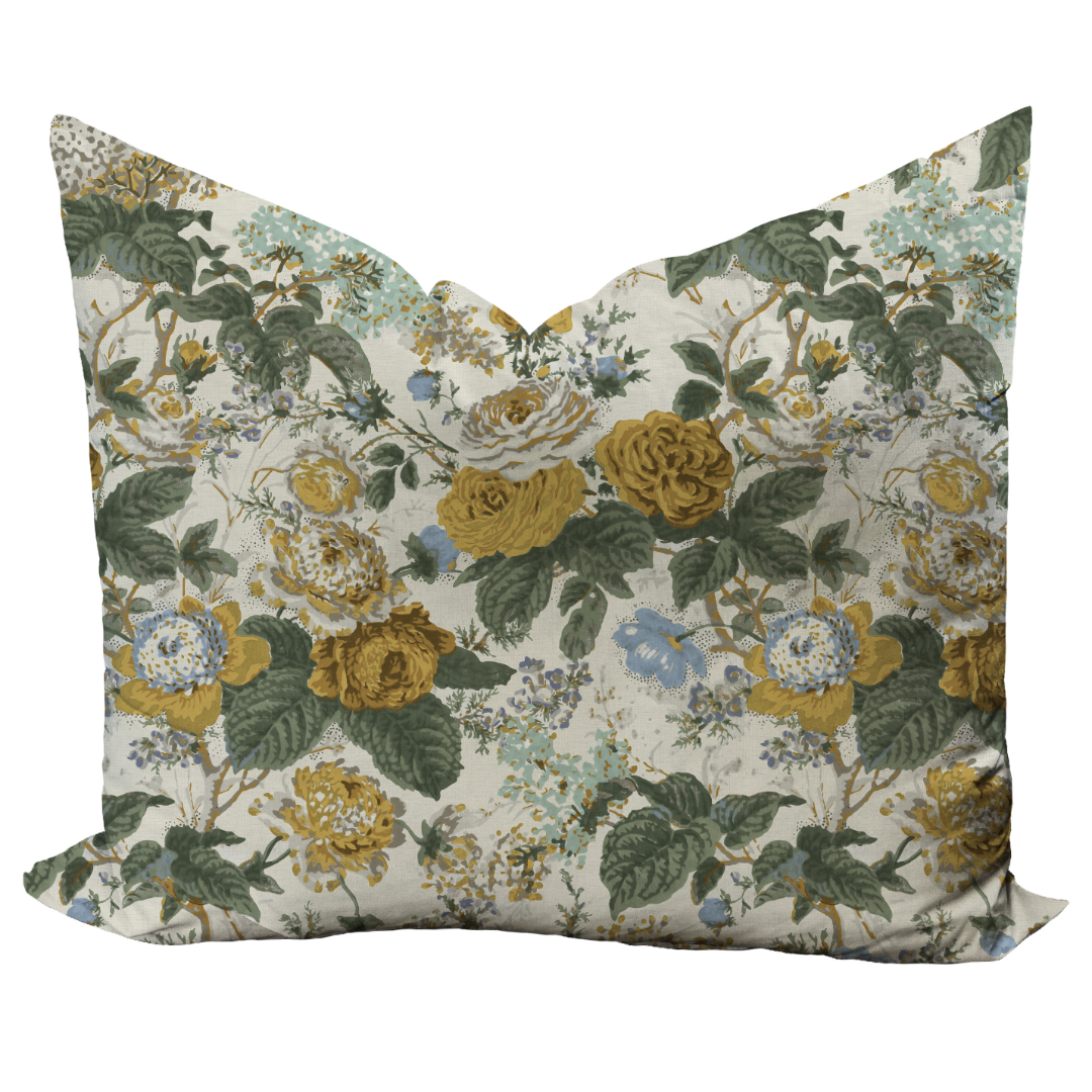 Georgia Pillow Cover in Gold-WWH