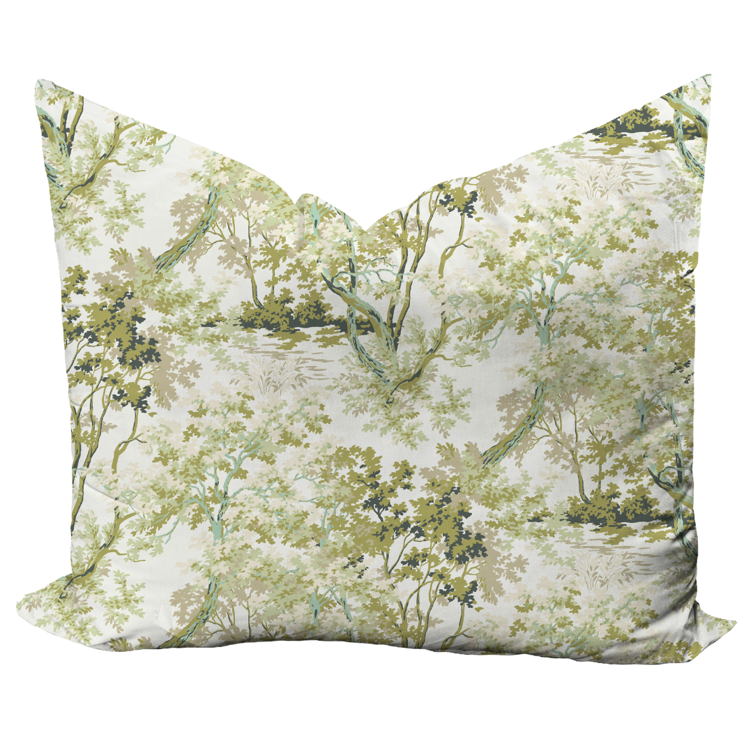 Ginger Pillow Cover in Celadon-WWH2