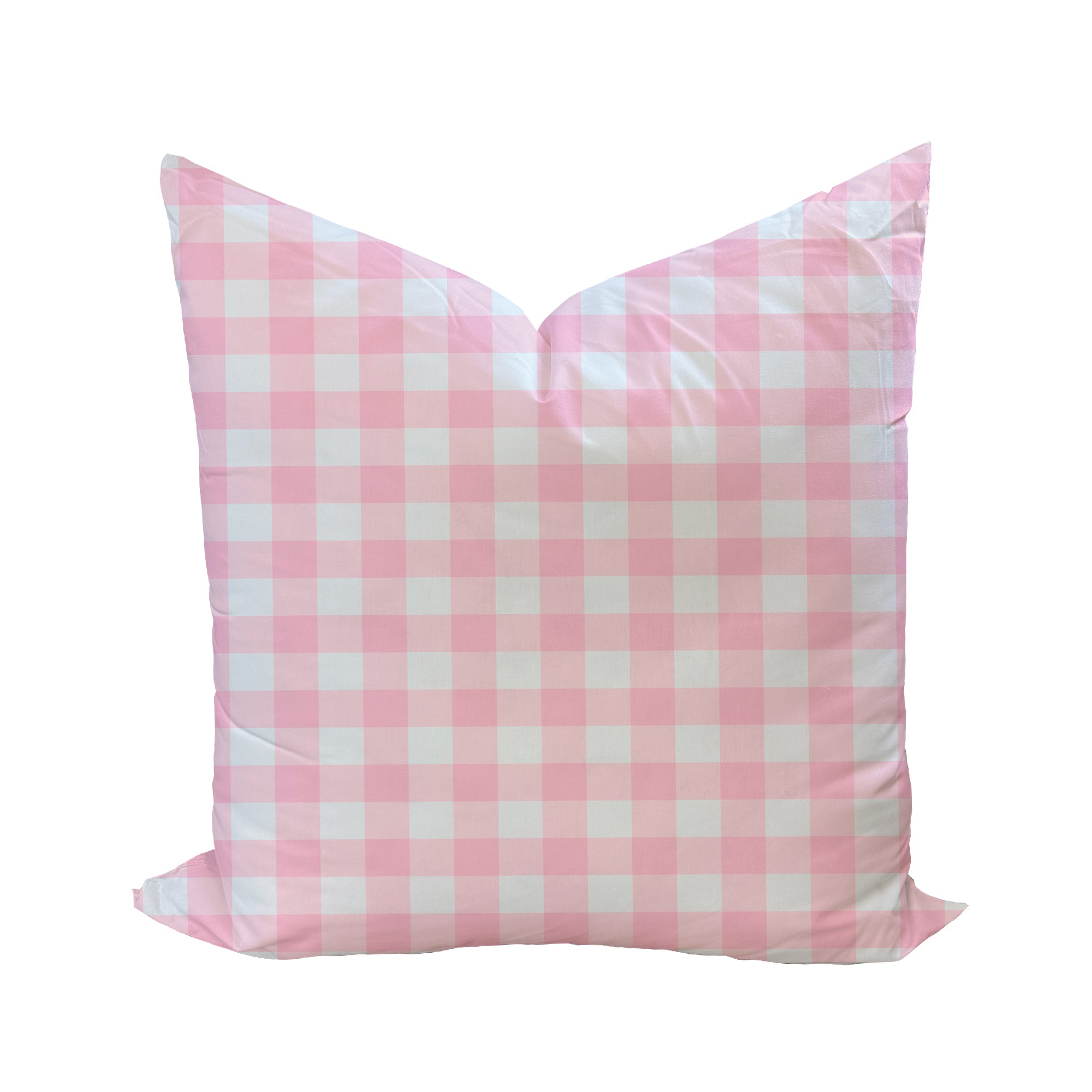 Iva Check Pillow Cover in Sunset-WWH