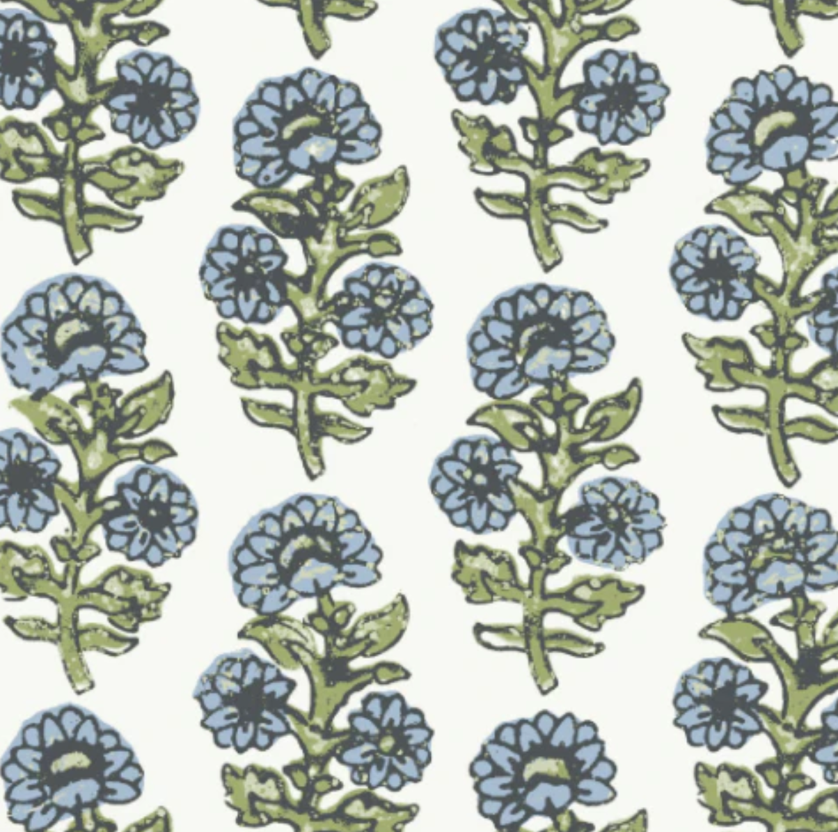 Wheaton Whaley Home Kathryn in Rain Fabric by the Yard