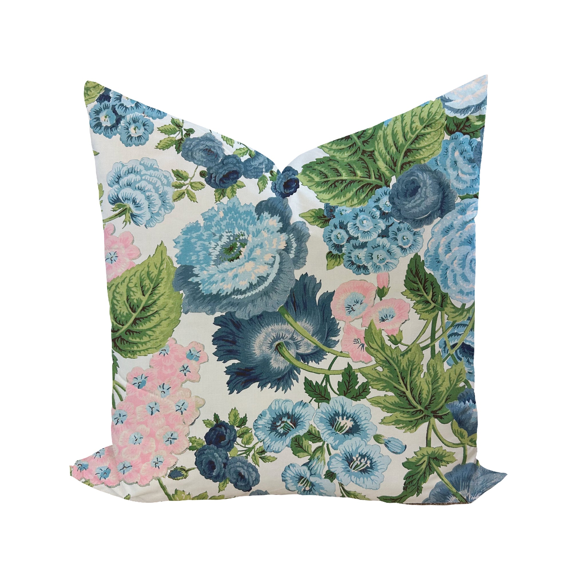 Martha Pillow Cover in Ballet & Blue-WWH