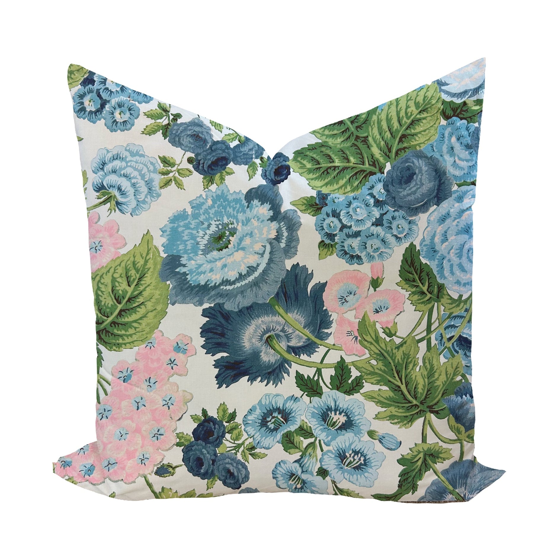 Martha Pillow Cover in Ballet & Blue-WWH