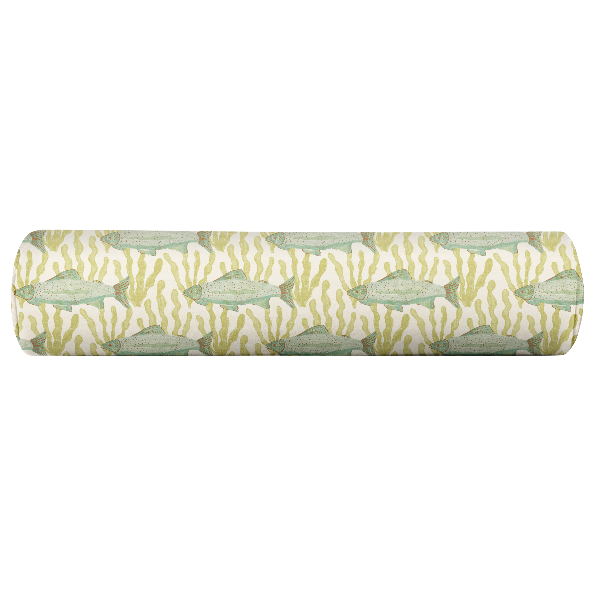 Fish patterned Bolster pillow cover