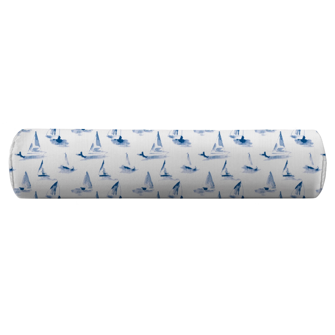 Sail Away Bolster Pillow Cover