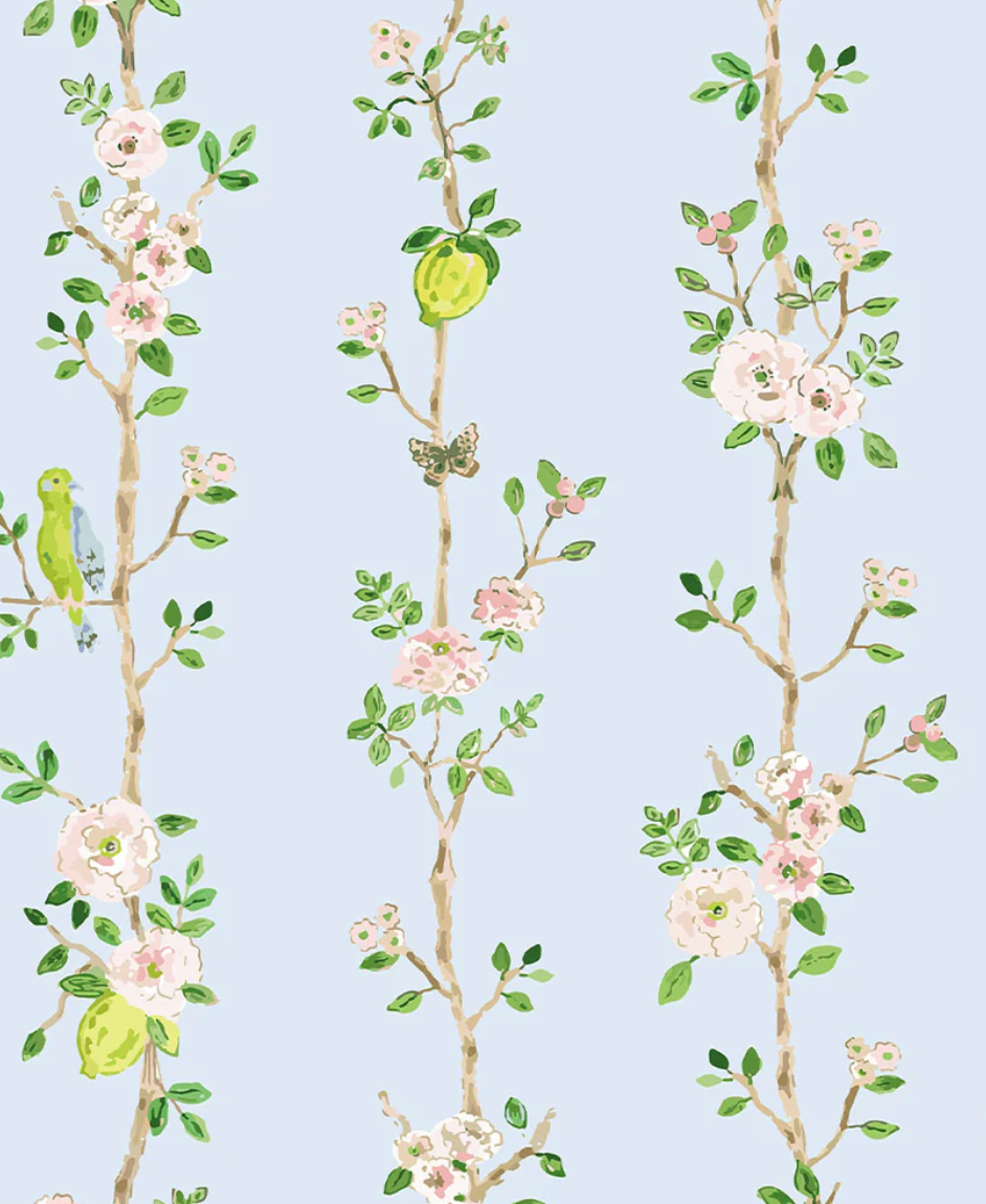 Chinoiserie in Blue by Evelyn Henson