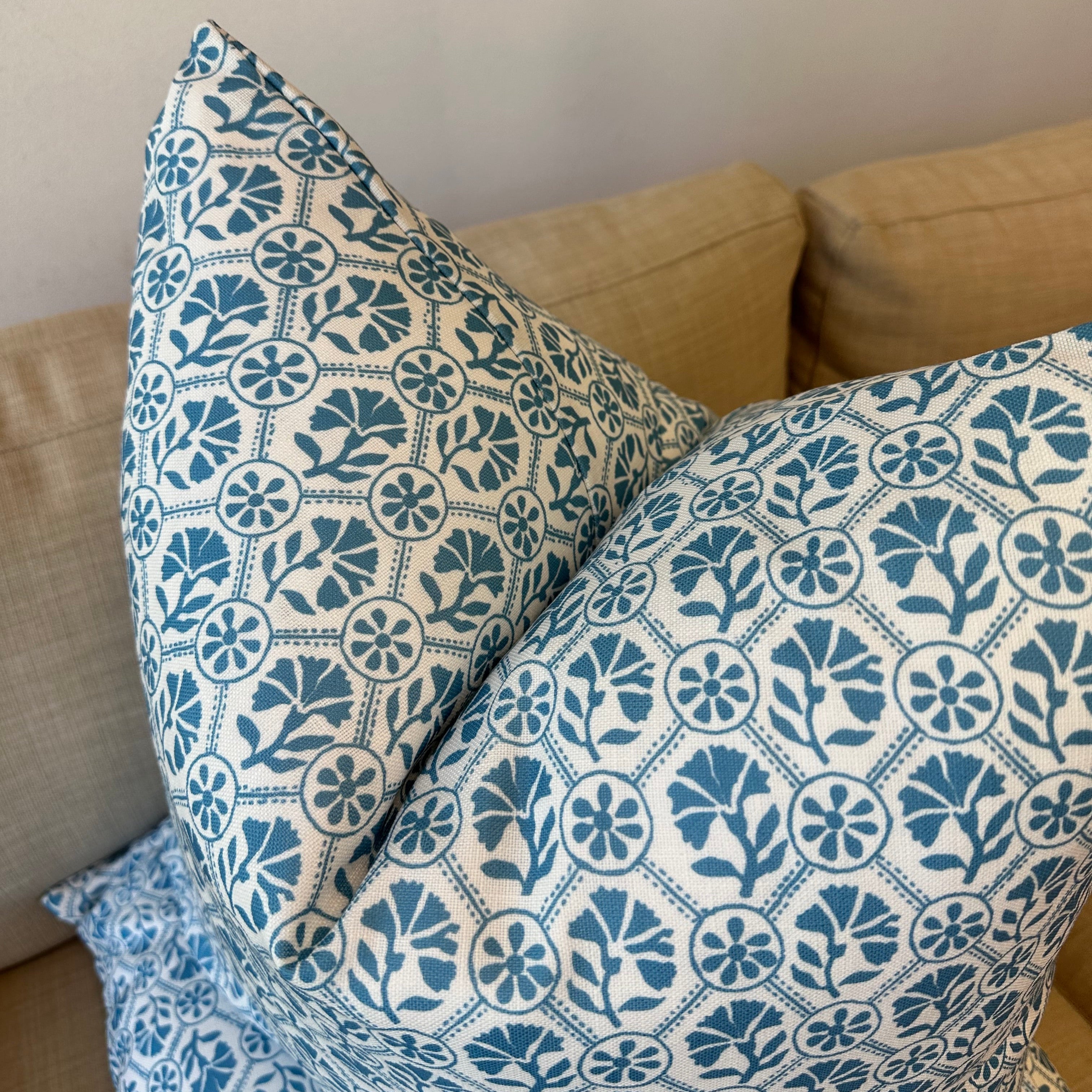 Sophie Pillow Cover in Storm-WWH3