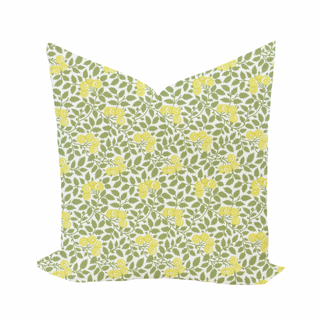 Maggie Pillow Cover in Daffodil-WWH