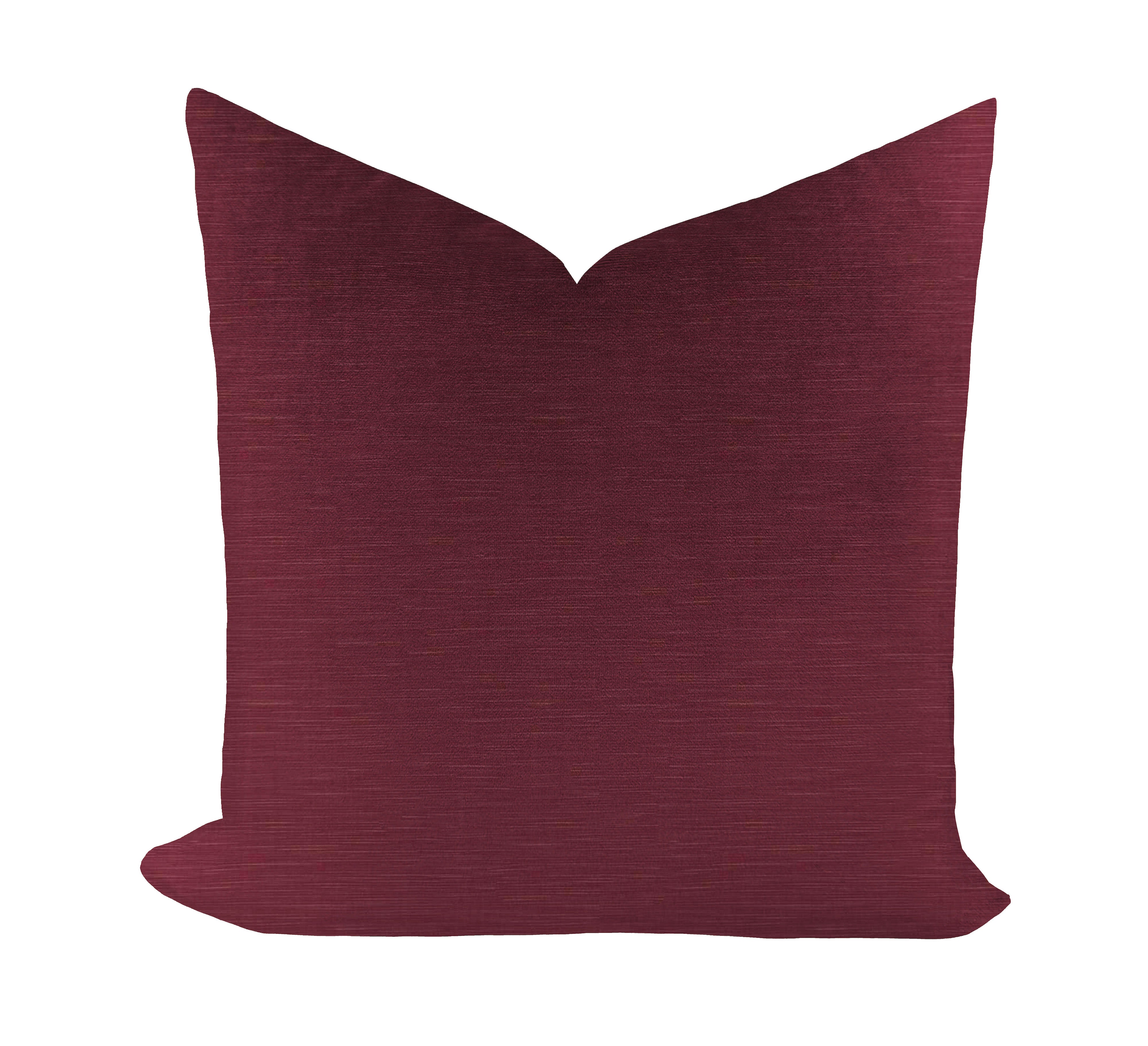 Strie Velvet in Fuchsia by Fabricut Bedding Pillow Cover