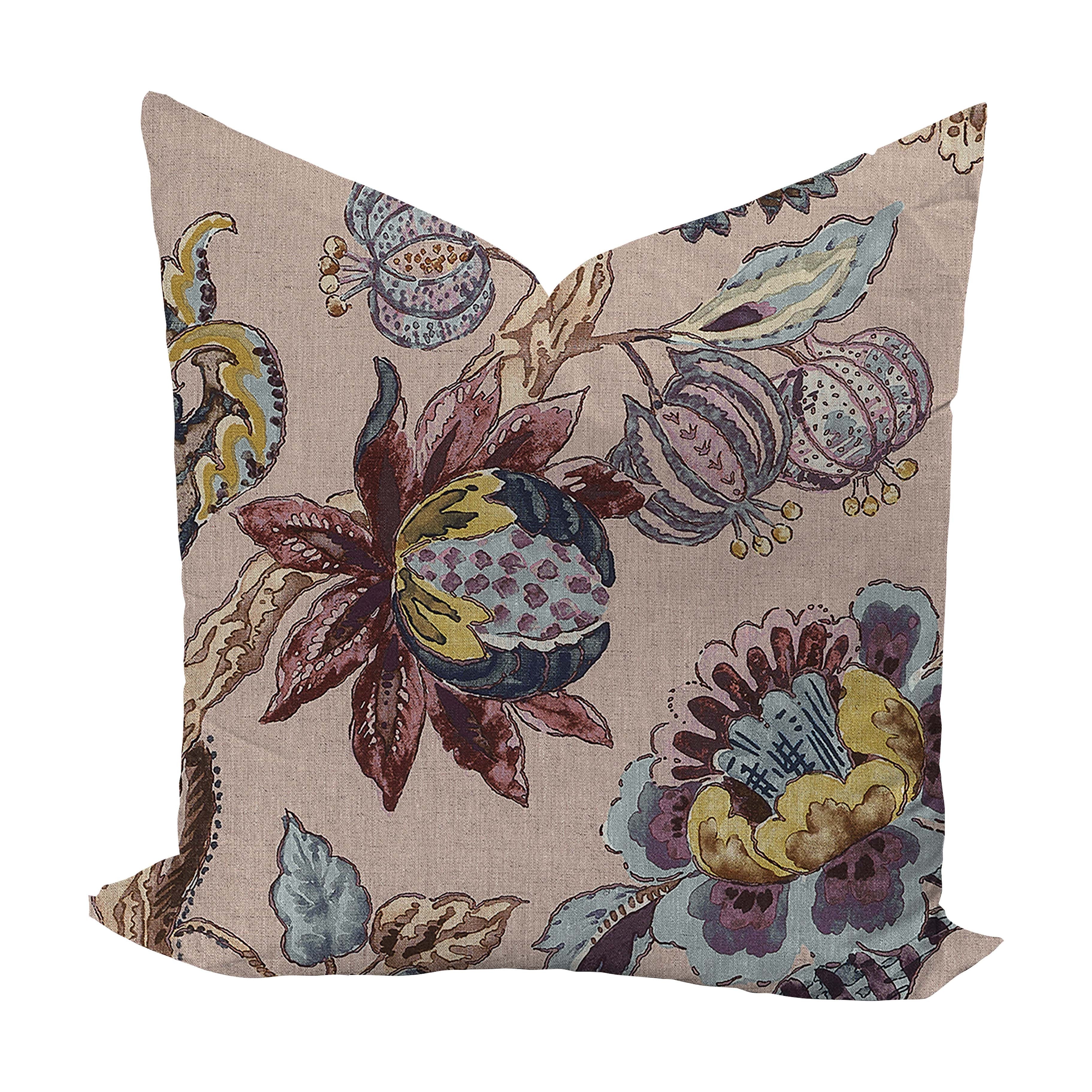 Wheaton Whaley Home Stockbridge in Blush by Thibaut Pillow