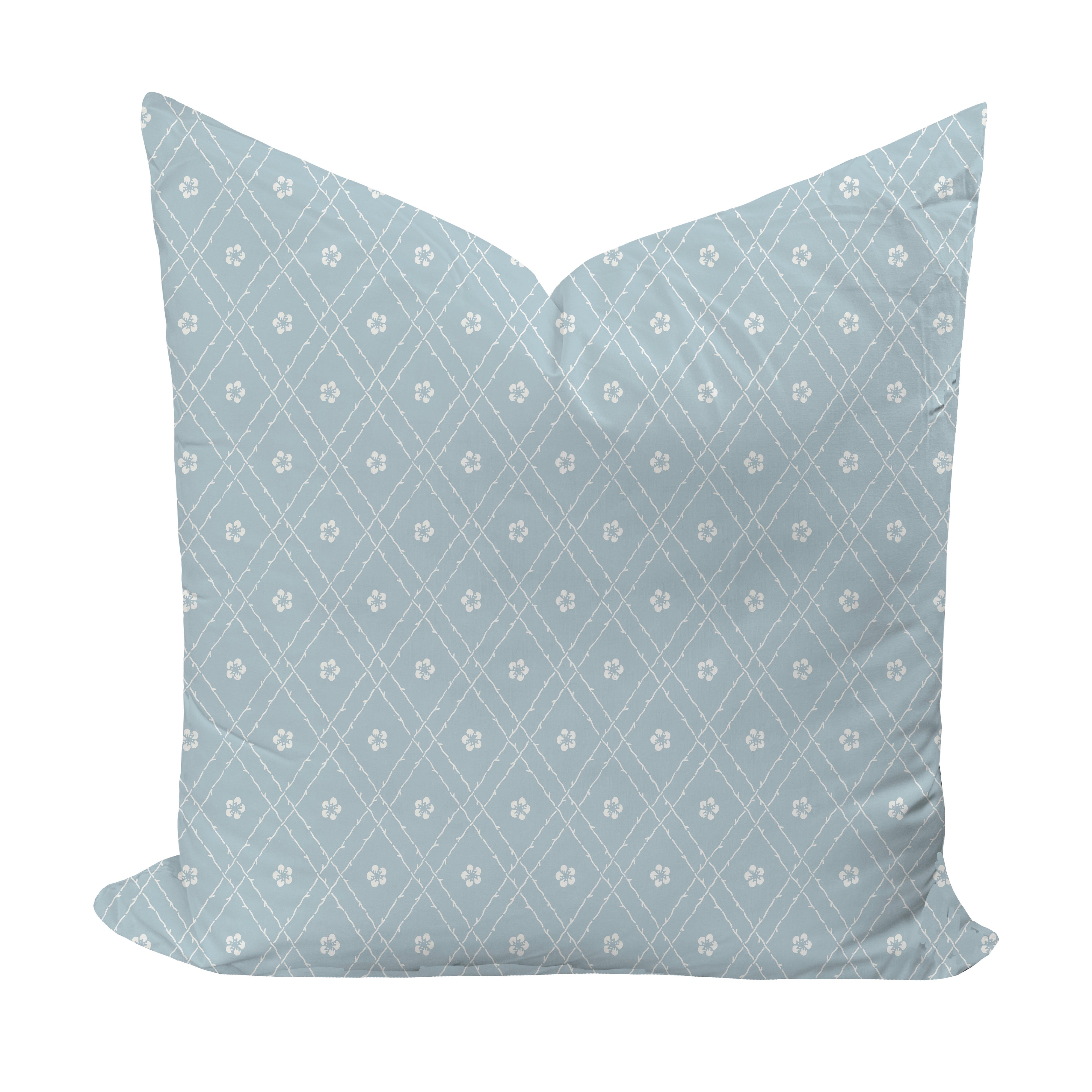 Wheaton Whaley Home Emily in Ice Reverse Bedding Pillow Cover