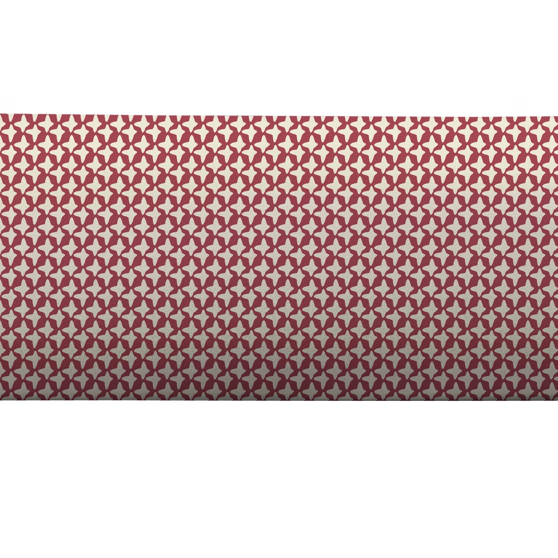 Checkered bolster pillow cover in red