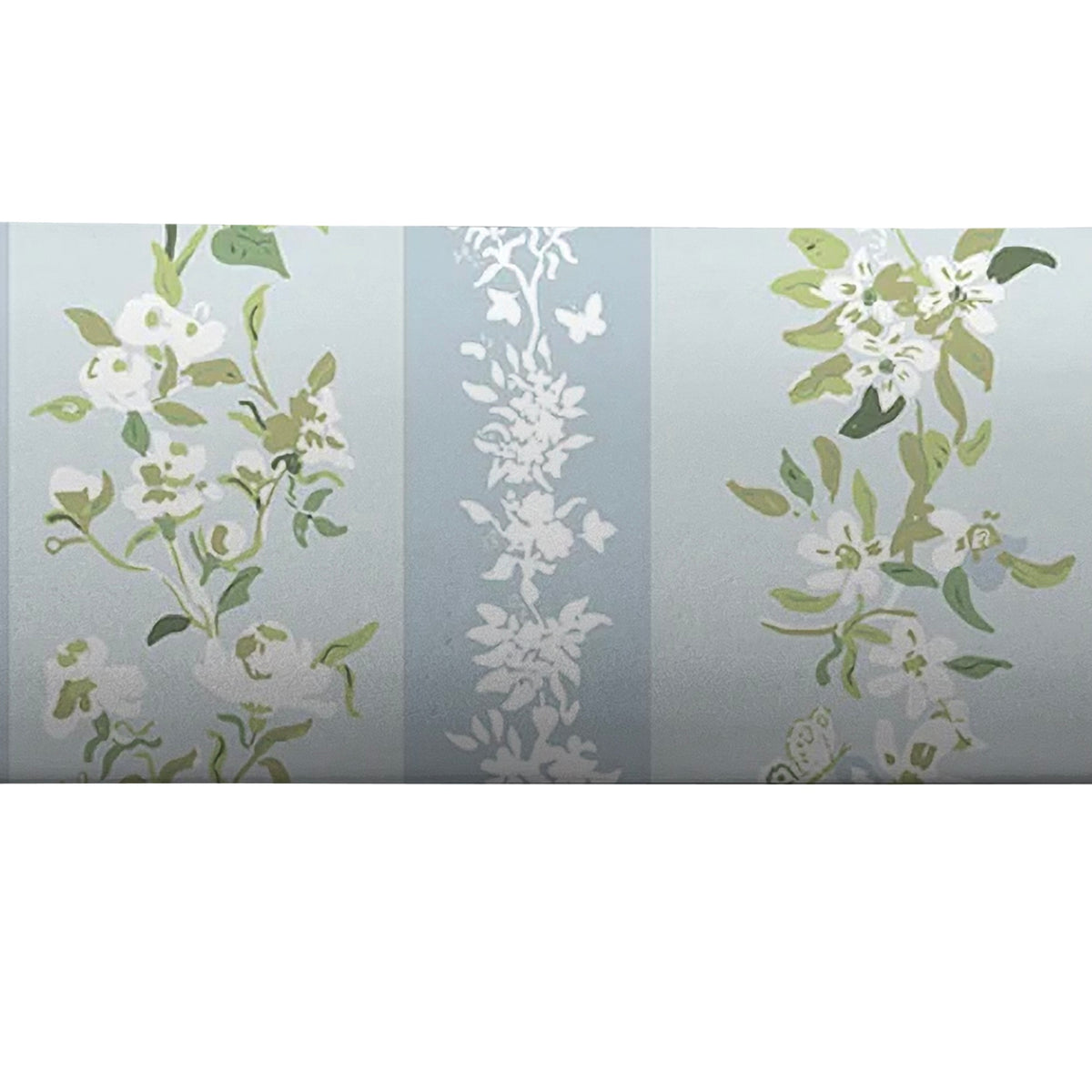 Blue floral bolsster pillow cover by evelyn henson