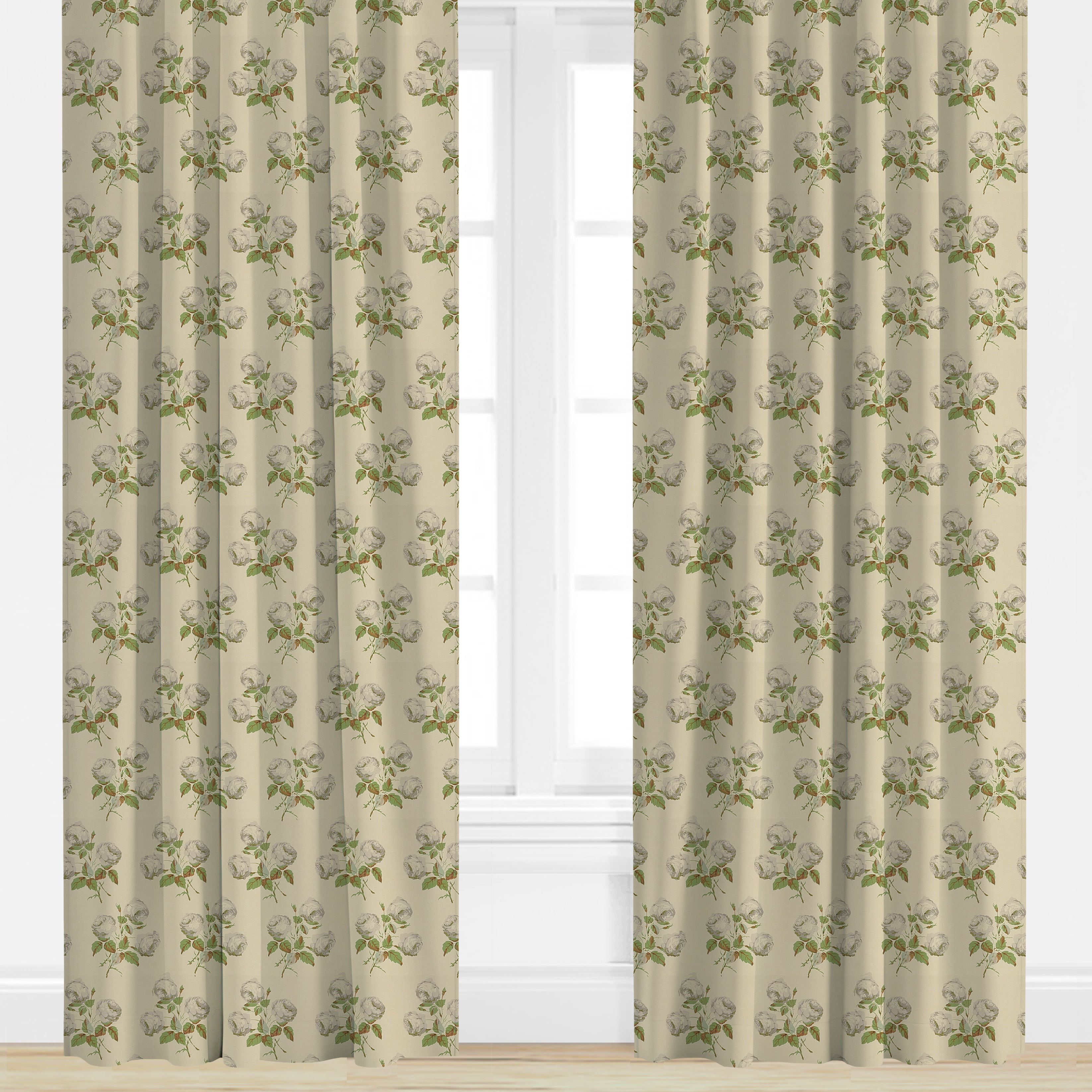 Wheaton Whaley Home Bowood in Union by Colefax & Fowler Drapery