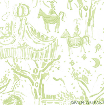 Carnivale by Palm Orleans Drapery Panel