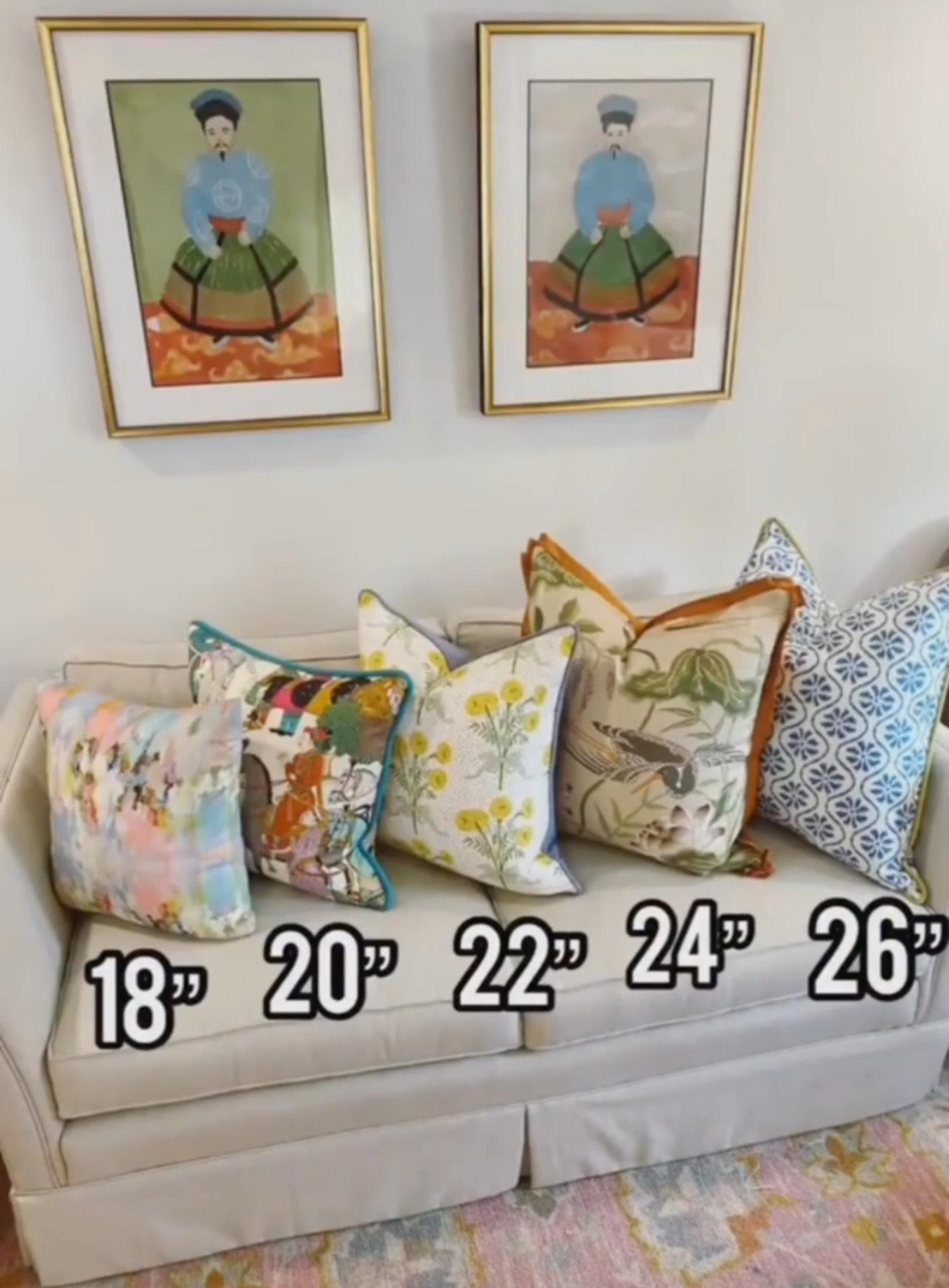 School of Soft Goods: Throw Pillow Sizing