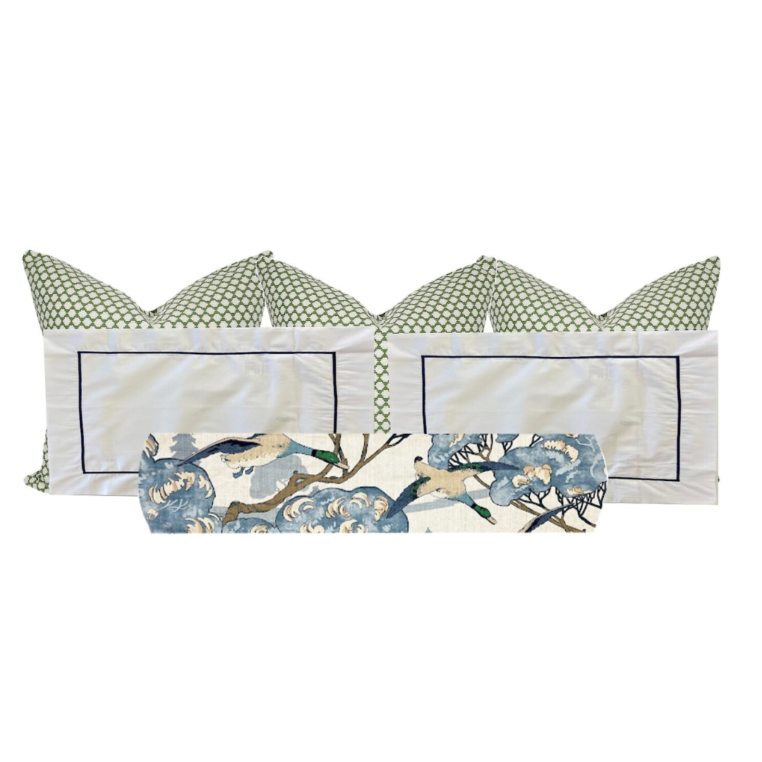 Flying Ducks Blue + Bijou