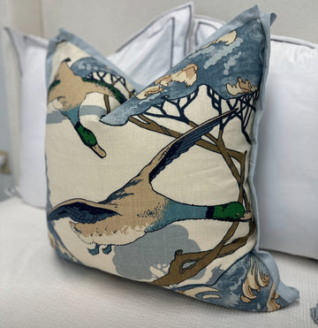 Flying Ducks in Blue by Mulberry Home