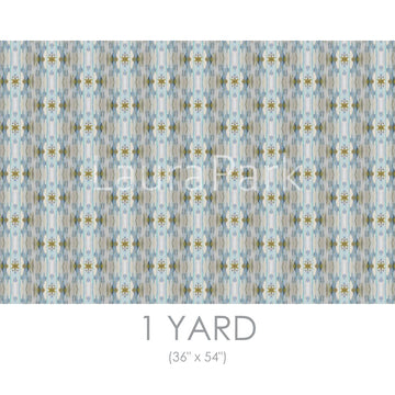 Olive Twist Sky Fabric by the Yard