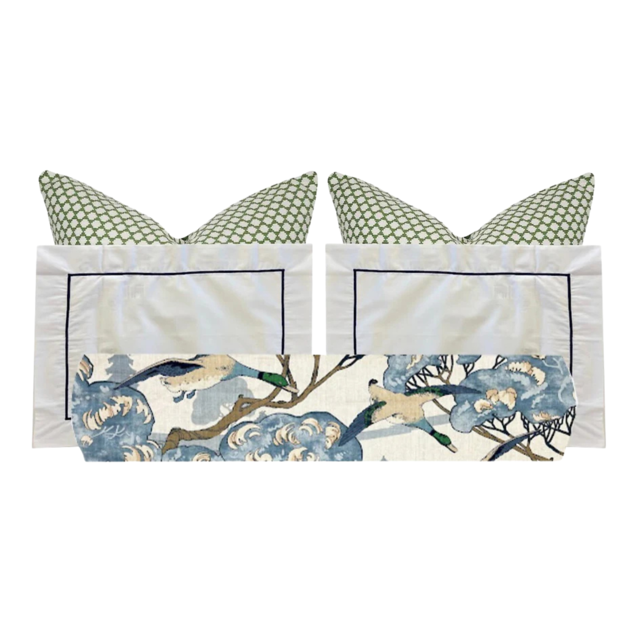 Flying Ducks Blue + Bijou