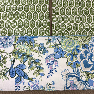 Ready to Ship: King Bed Set: Lynn + Peony Garden