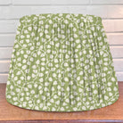 Lampshade in green floral pattern