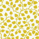 Yellow floral pattern on a white background