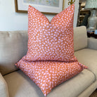 Audrey Pillow Cover in Sunset on Tangerine-WWH2