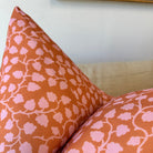 Audrey Pillow Cover in Sunset on Tangerine-WWH3