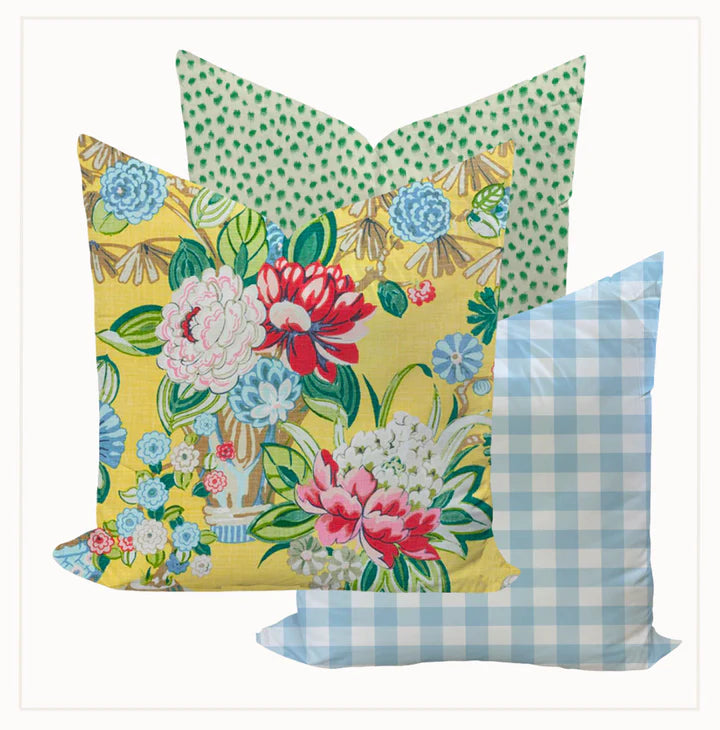 Bouquet Chinos + Iva Check + Jungle Ikat