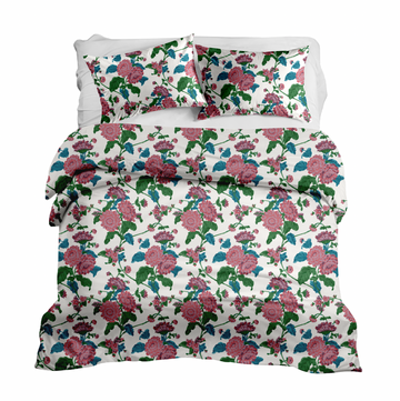 Britain in Lipstick Duvet Cover