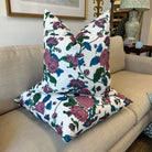 Britain Pillow Cover in Lipstick-WWH3
