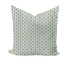 Annie by Camilla Moss in Tidal Blue Pillow Cover
