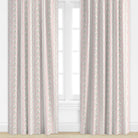 floral patterned drape in pink and green by Camilla Moss