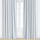 Striped drape in blue and red by Camilla Moss
