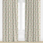 Hunting patterned drape in brown and green by Camilla Moss